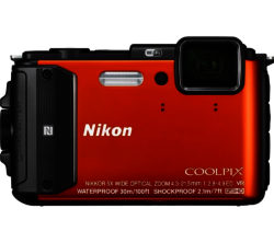 NIKON  COOLPIX AW130 Tough Compact Camera - Orange